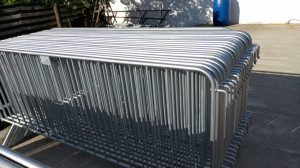 Panou gard mobil - MANNESMANN tip bariera - ZL25 ECO 2.5HDG - zincat termic - 19 bare - greutate 14.20 Kg - dimensiune 250x110 cm - Img 2