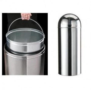 Cos de gunoi Push Bin 33 L - inox
