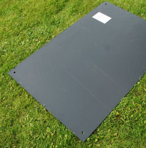 Podea evenimente PARTYFLOOR - din HDPE, 6mm grosime - 80x120 cm - culoare negru - protectie gazon - Img 3