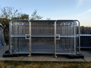 Usa pentru gard mobil teava 38mm- ROUND TOP - 115X200 cm - 13.5 Kg - Img 5