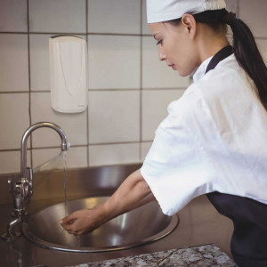 Dispenser SANITEX MVP - manual - alb