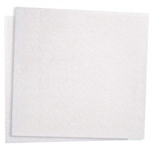 Laveta multi-scop TETRA BIO - culoare alb - 38x40 cm - din vascoza PLA - superabsorbanta - 10 buc