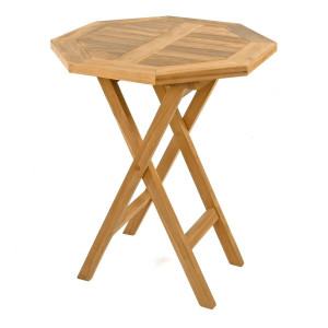 Masa din lemn de TEAK - 8 colturi diam 60 cm - Img 2