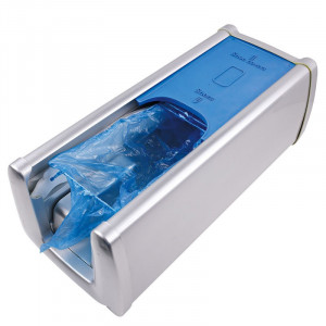 Dispenser acoperitori ECOSTEP - 56x26x22 cm - culoare albastru argintiu