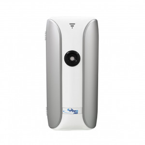 Dispenser odorizare VIBE PRO - prin retea vibratoare - culoare alb argintiu