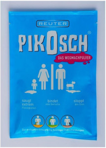 Pudra PIKOSCH FAMILY indepartare lichide(urina sange voma) - pachet de 3x34.5 grame