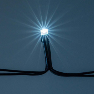 Snur luminos 72 LED pentru umbrela gradina - cu incarcare solara - - Img 3