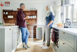 Purificator de aer Nevoox LF UVC 2050 pentru spatii de 75-130 mp - filtre HEPA si lampa UV-C