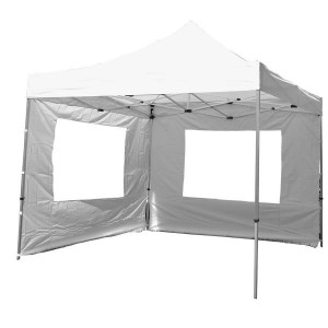 Pavilion pliabil PROFI 3x3 m alb - 2 pereti - Img 2