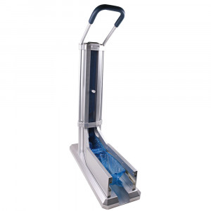 Dispenser acoperitori ECOSTEP COMFORT - 65x25x96 cm - culoare argintiu - Img 2