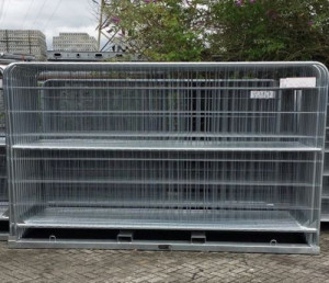 Panou gard mobil - ROUND TOP EURO - cu carlig si inel - 350x200cm - Img 3