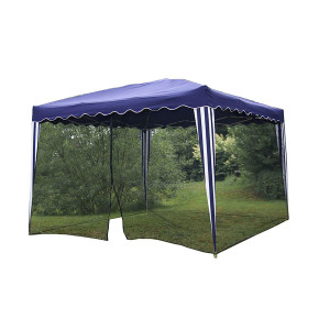 Plasa tantari muste pentru Pavilion PROFI 3x3M - 12 m lungime - culoare negru - Img 2
