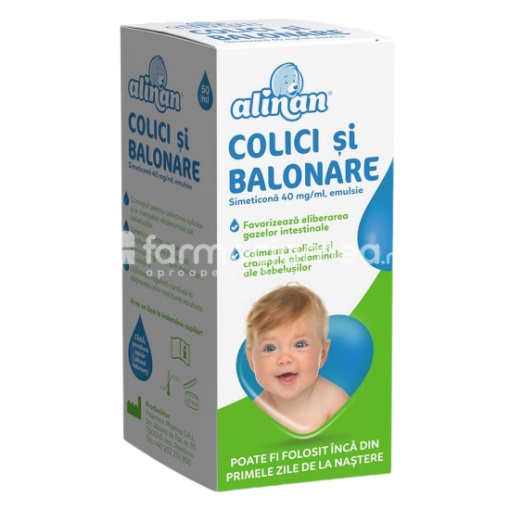 Alinan Colici si Balonare emulsie 50ml Fiterman