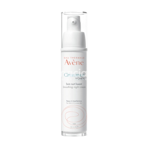 Avene Cleanance Women Crema de Noapte Efect de Netezire 30ml