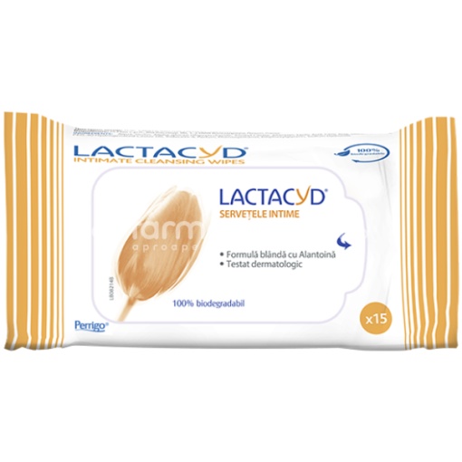 Lactacyd Servetele Intime x 15buc OMP