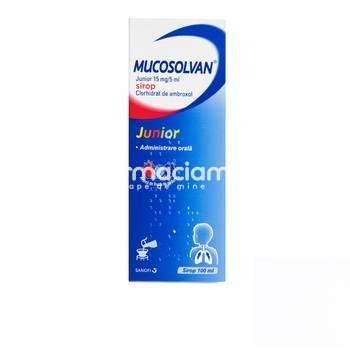 Mucosolvan Junior sirop 15mg/5ml 100ml Opella
