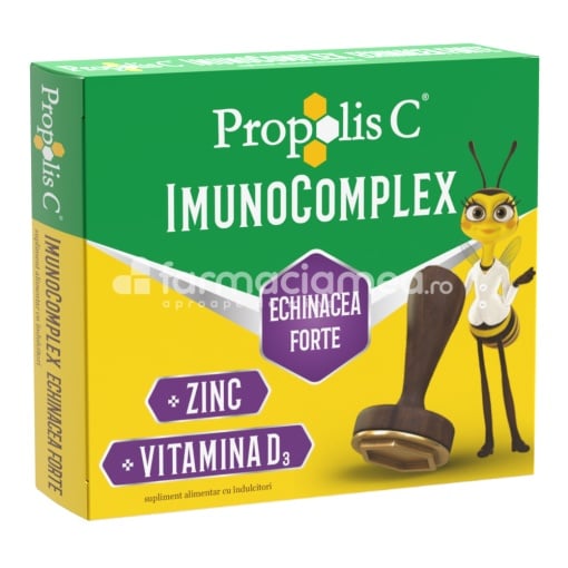 Propolis C Imunocomplex Echinacea Forte x 20cpr Fiterman