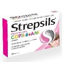 Strepsils Capsuni fara Zahar x 24pastile Reckitt