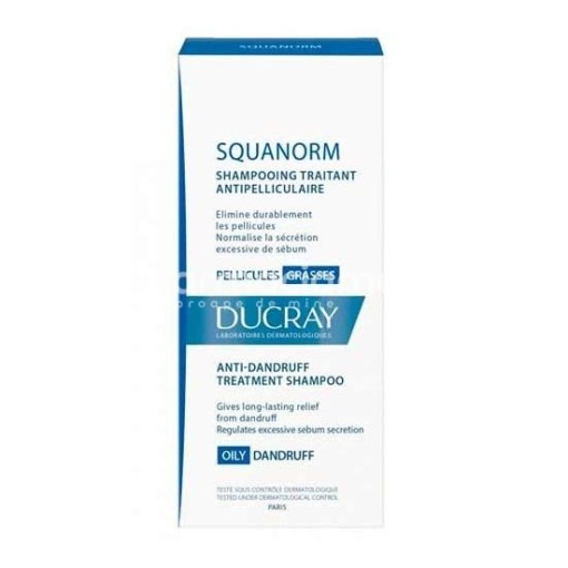 Ducray Squanorm Sampon Matreata Grasa 200ml