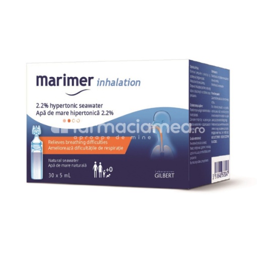 Marimer Inhalatii 2,2% 5ml x 30monodz Gilbert