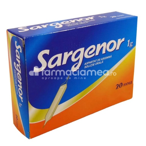 Sargenor 1g/5ml x 20fi buvabile Meda