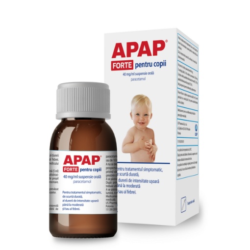 Apap Forte pt Copii susp orala 40mg/ml 85ml USP