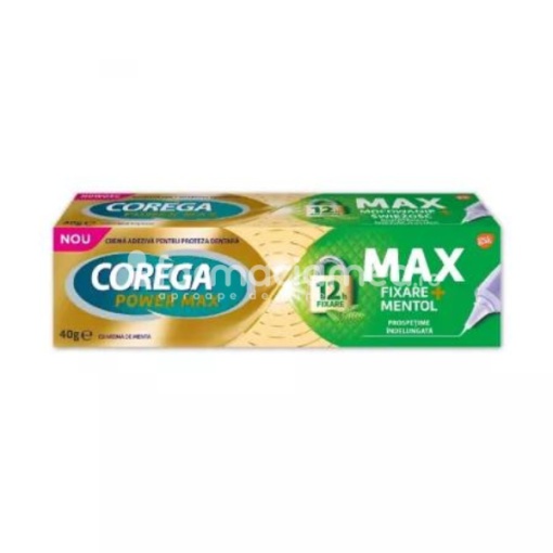 Corega Power Max Fixare+ Mentol 40g