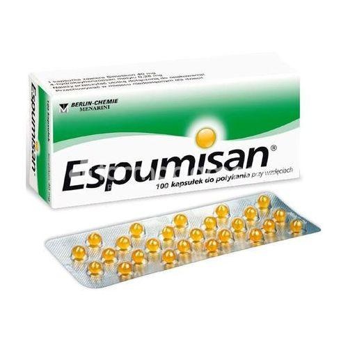 Espumisan 40mg, contine simeticona, indicat in tratarea simptomelor balonarii, de la 6 ani, 100 capsule, Berlin Chemie