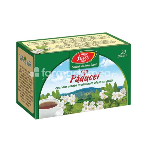 Fares Ceai Paducel cu Flori C40 x 20plic