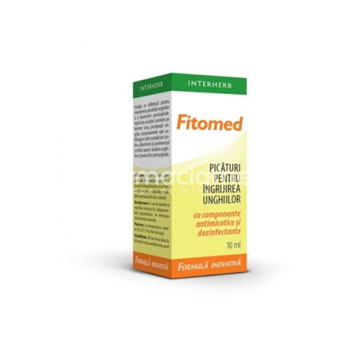Fitomed Picaturi pt Unghii 10ml Interherb