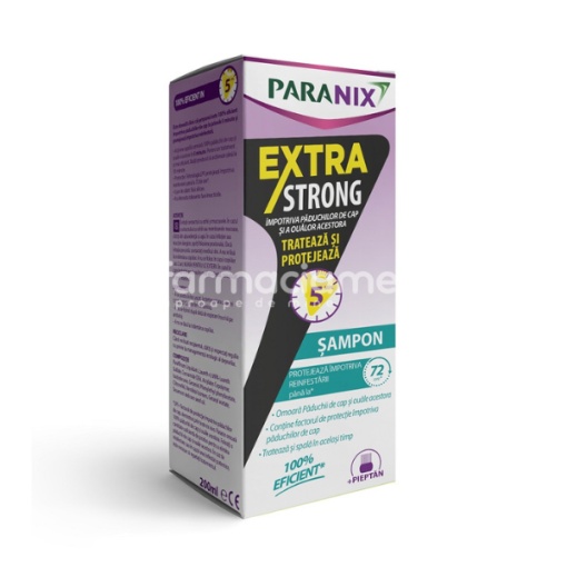 Paranix Extra Strong Sampon 200ml + Pieptene OMP