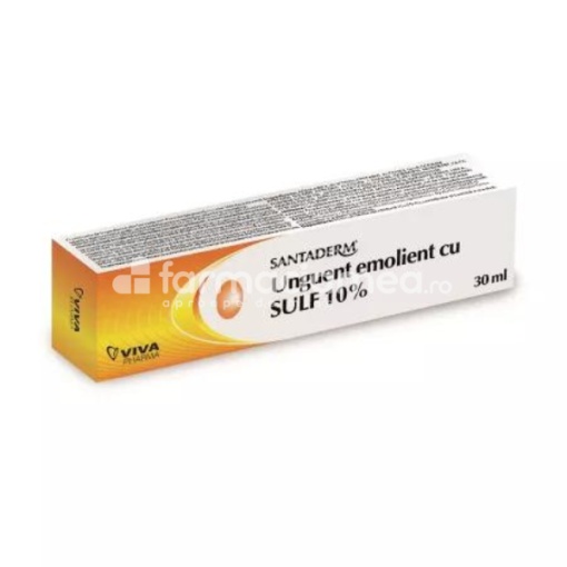 Santaderm ung cu Sulf 10% 30ml