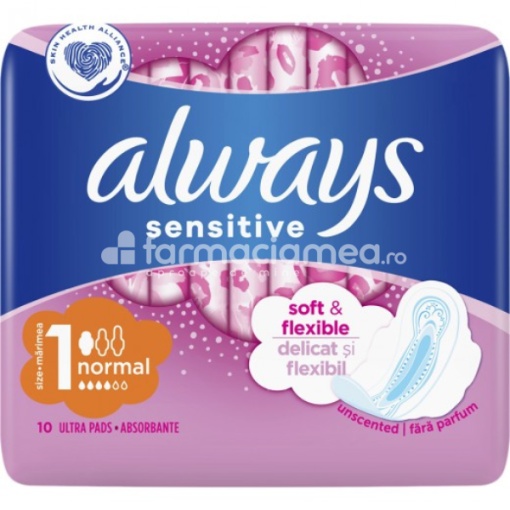 Tamp Always Senzitive Normal x 10buc (mar1)
