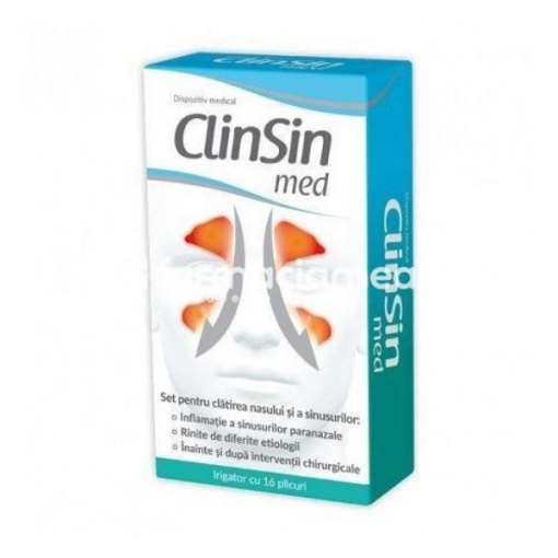 Clinsin Med Set (Irigator+16plic) Zdrovit