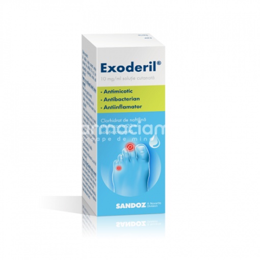 Exoderil 10mg/ml sol cut 20ml Sandoz