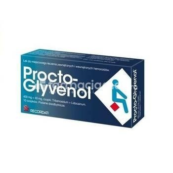 Procto Glyvenol x 10sup Recordati