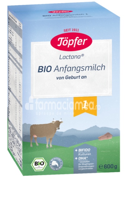 Topfer Lapte Bio1 600g