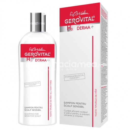 Gerovital H3 Derma+ Sampon Scalp Sensibil 200ml