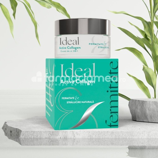 Ideal Active Collagen crema de zi 30+, 50 ml, Fiterman Pharma