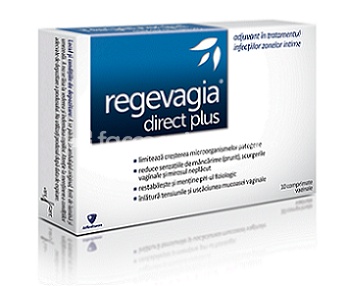 Aflofarm Regevagia Direct Plus, 10 comprimate vaginale