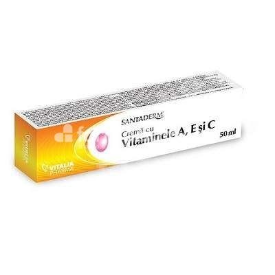 Crema cu vitamina A+E+C x 50ml (Vitalia)