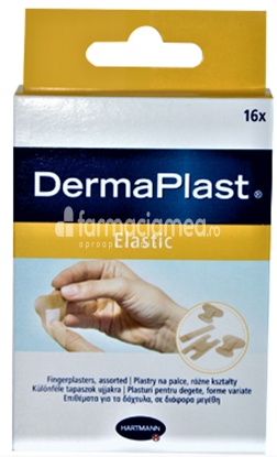 Dermaplast elastic forme speciale, 16buc, Hartmann