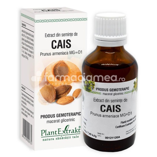 Extract seminte cais, tuse, 50 ml, PlantExtrakt