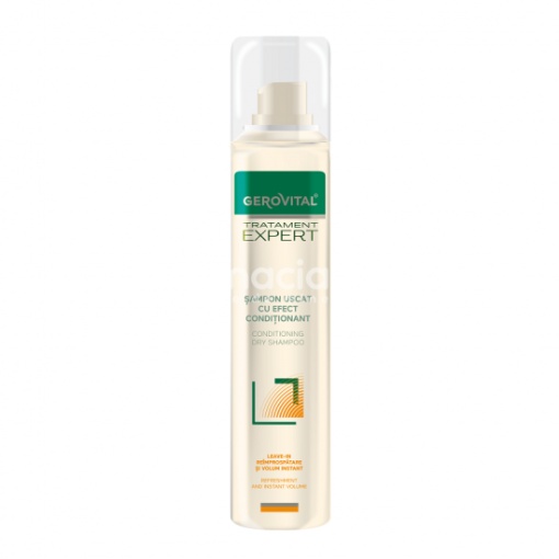 Gerovital Tratament Expert Sampon uscat cu efect conditionant, 200 ml
