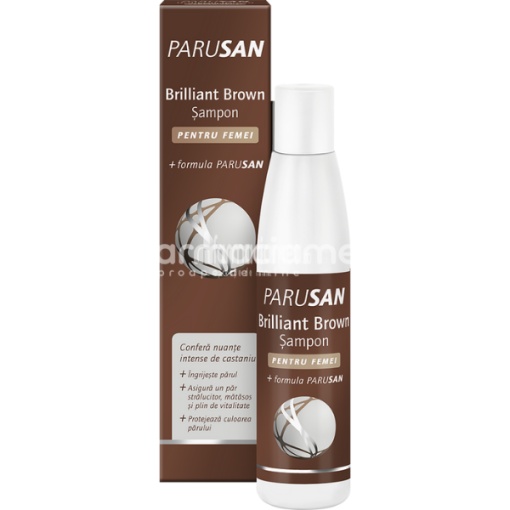 Parusan brilliant brown sampon femei, 200ml, Zdrovit