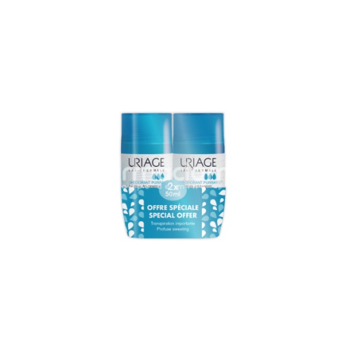 Uriage Deo Roll On anti-perspirant 24h x 50ml 1+1