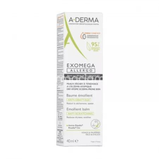 A-Derma Exomega Control Allergo Balsam Emolient 40ml