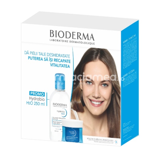 BIODERMA Hydrabio crema x 50ml + Hydrabio H2O x 250ml gratis