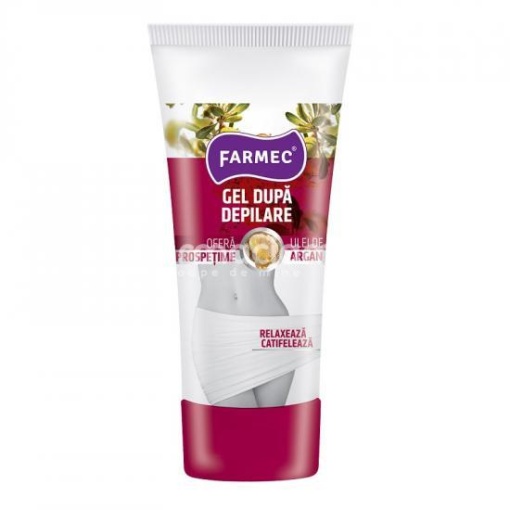 Gel dupa depilare cu ulei de argan, 100 ml, Farmec