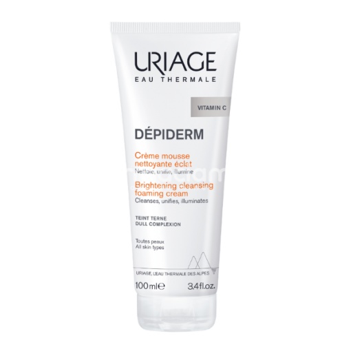 Uriage Depiderm Spuma de Curatare Depigmentanta cu Vit C 100ml